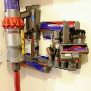(for Dyson Outsize Hoover) 8 Tool, Wall Mounted Organiser Bracket Rack for Cleaner Tool Attachments